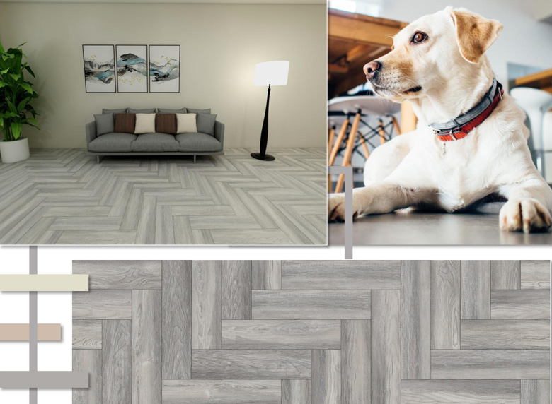 LZL Herringbone Flooring